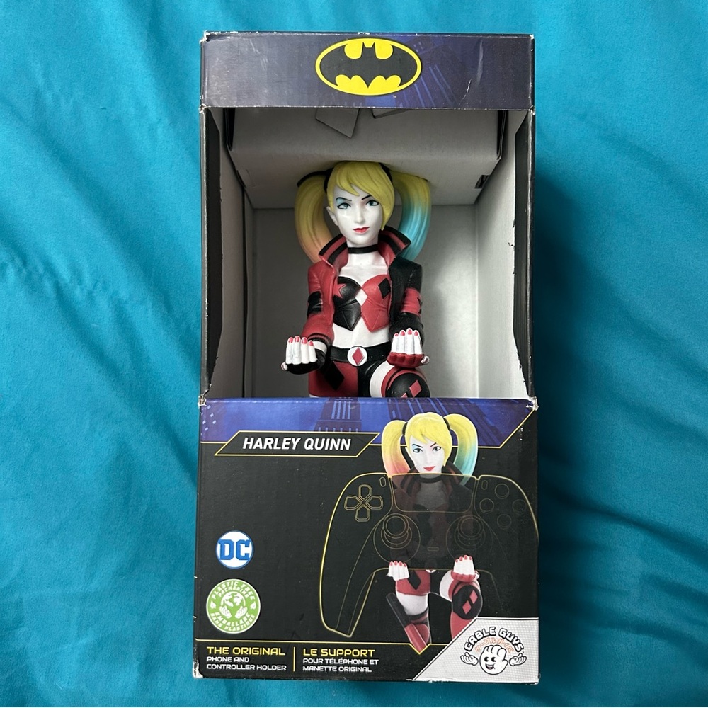 NIB Cable Guys Harley Quinn Phone/Controller Holder DC. New Unused